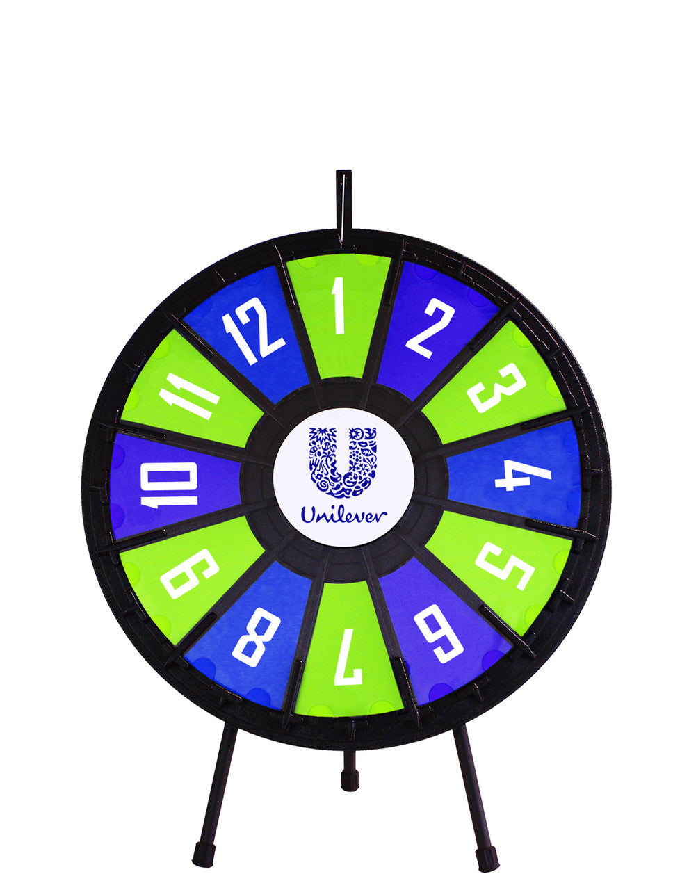 Lightweight Insert Your Own Graphics Prize Wheels