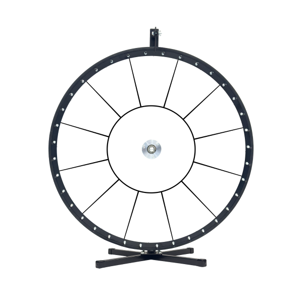 White Dry Erase Prize Wheel with 12 Sections
