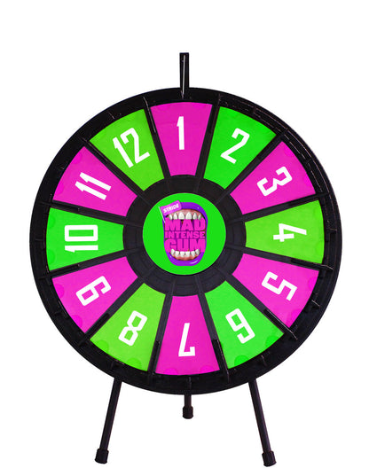 Lightweight Insert Your Own Graphics Prize Wheels