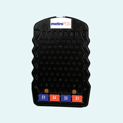 Lightweight Plastic Plinko Game with 3 Playing Pucks