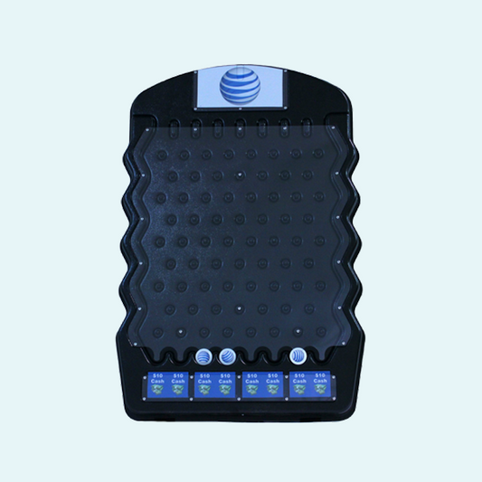 Lightweight Plastic Plinko Game with 3 Playing Pucks