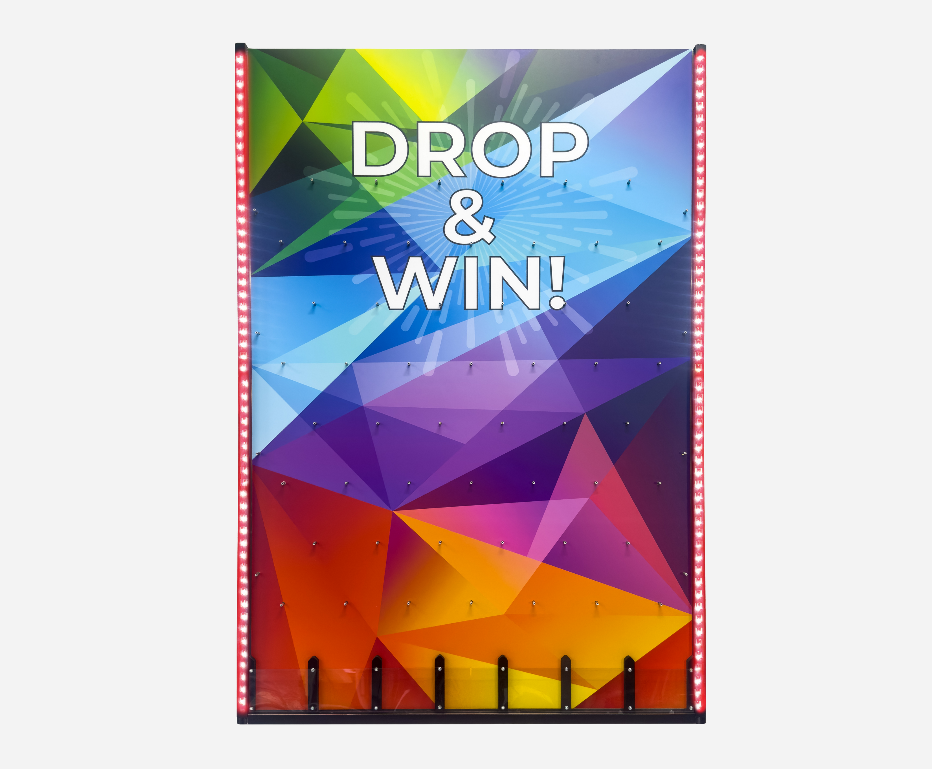 Plinko game board