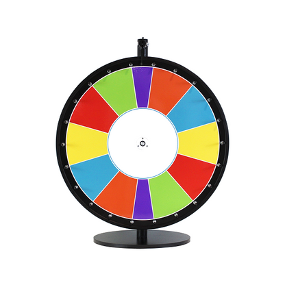 Multi Color Dry Erase Prize Wheel