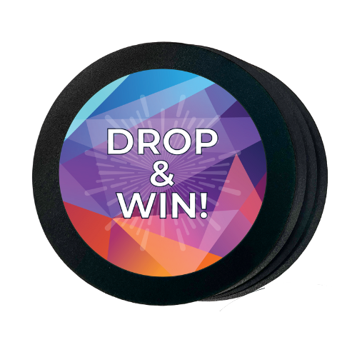 Pucks for 'Drop and Win' Plinko (set of 6)
