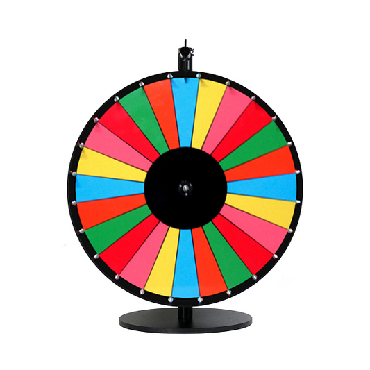 Multi Color Dry Erase Prize Wheel