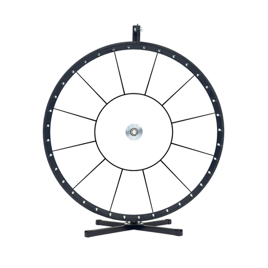 White Dry Erase Prize Wheel with 12 Sections